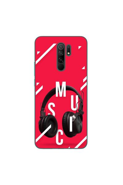 OEM Husa compatibila cu Xiaomi Redmi 9 Silicon Gel Tpu Model Music Headphones