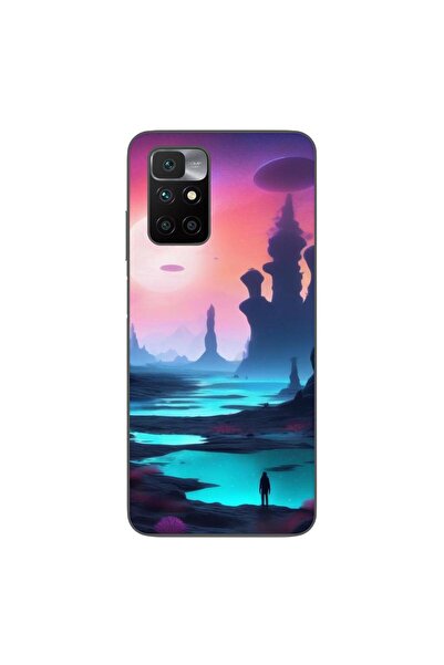 OEM Case compatible with Xiaomi Redmi 10 Silicone Gel Tpu Model Mystic Planet