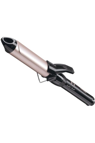 BABYLİSS Ondulator ProMedium C325E, 180 grade, Invelis ceramic, 25 mm, Negru