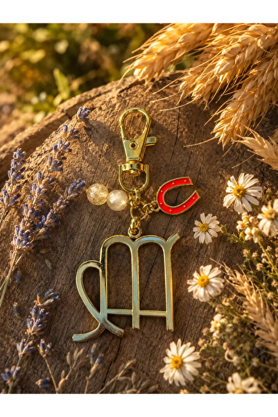 Astrolog Elvan Libra Zodiac Lucky Keychain
