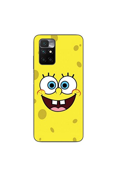 OEM Θήκη συμβατή με Xiaomi Redmi 10 από σιλικόνη gel TPU με σχέδιο Σφουγγαράκ...