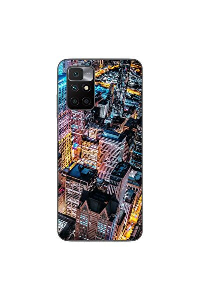 OEM Husa compatibila cu Xiaomi Redmi 10 Silicon Gel Tpu Model Night City