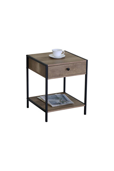Target Home Κομοδίνο Ektor με 1 συρτάρι και 1 ράφι, γκρι sonoma, 40 x 40 x 50...