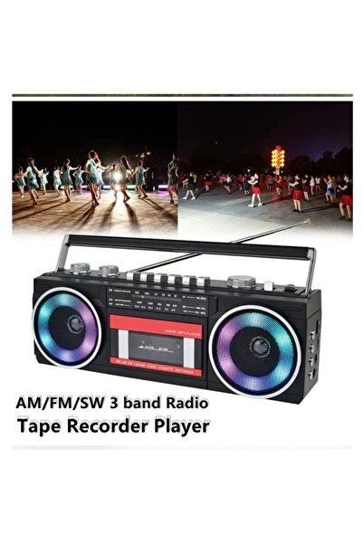 ErginGroup PX-666BT Recorder Müzik Seti Fm Radyo USB MP3 Player Kablosuz Hopa...