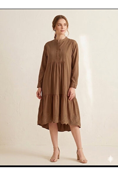 DESPİNA Premium Rayon material knee length casual wear