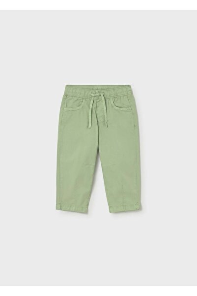 MAYORAL Baby Boy Poplin Trousers Green