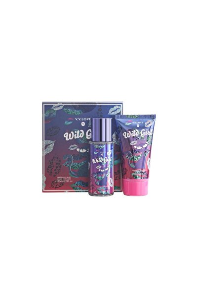 V.V LOVE Women's Gift Set Body Mist 85 ml and Body Lotion 75 ml VL9059-77