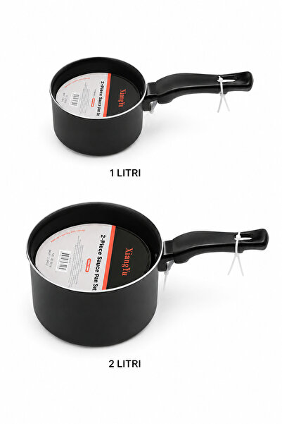 OEM HomeRoy – Top Bottom Set of 2 carbon steel frying pans (2L + 1L)