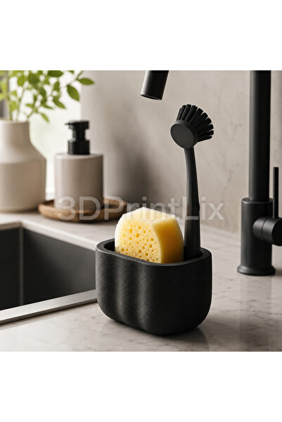3DPrintLix Modern Süngerlik – Mutfak Sünger Tutucu