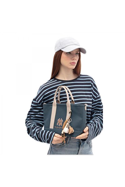 AROW New York Yankees Mlb_009 22X26X12 Çapraz Lacivert Kadın Çanta