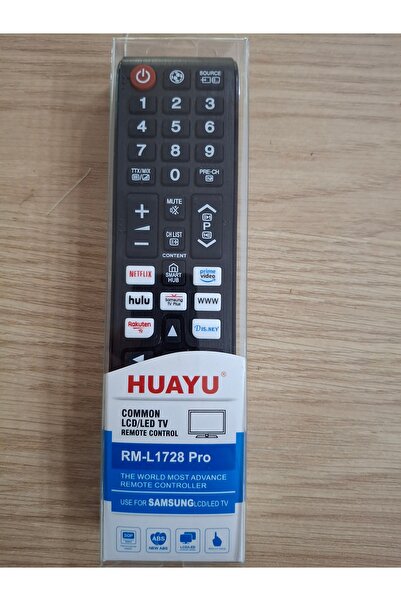 HUAYU Telecomandă pentru televizoare Samsung Smart,Huayu RM-L1728 Pro