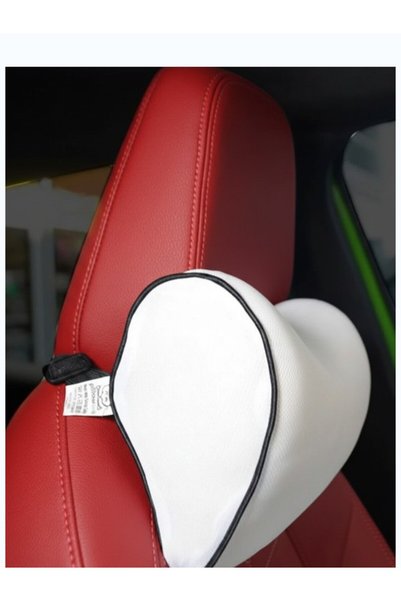 ORTOVİTA New Generation Visco Orthopedic Ergonomic Non-Slip Base Anti-Sweat Car Orthopedic Office, Auto Neck Pillow Car Neck Pillow Comfortable Posture Orthopedic
