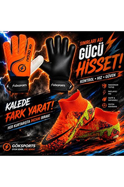 GK DEGAJ Dječje golmanske rukavice sa zavojima za zglobove, dječje čarape, vi...