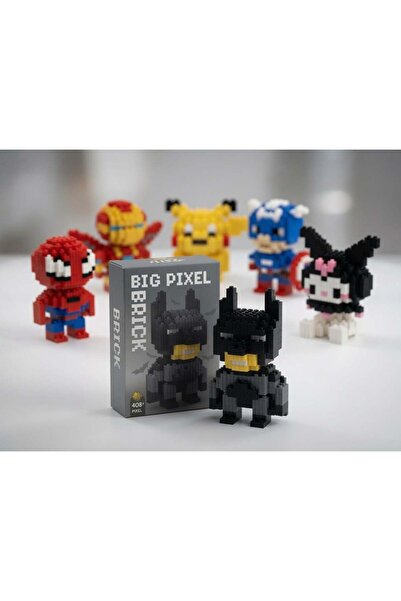 DODOMAR Lego Big Pixel Bricks 3D Batman Decorative Large Size Building Set Wa...