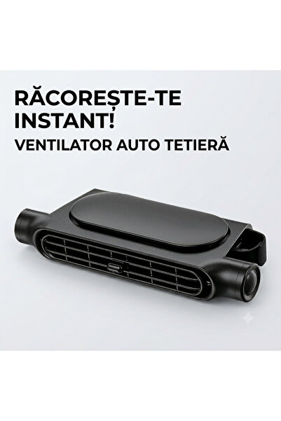 OEM Ventilator Auto pentru Tetieră, Flexon Portabil, Încărcare USB, 3 Trepte ...