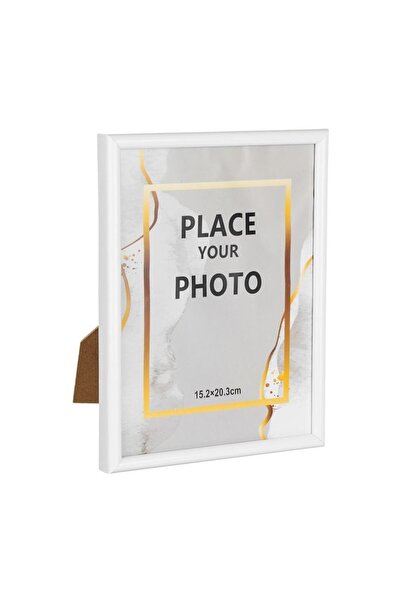 OEM Decorative photo frame, White, 15 x 20, MDF / plastic, wall/table, memori...