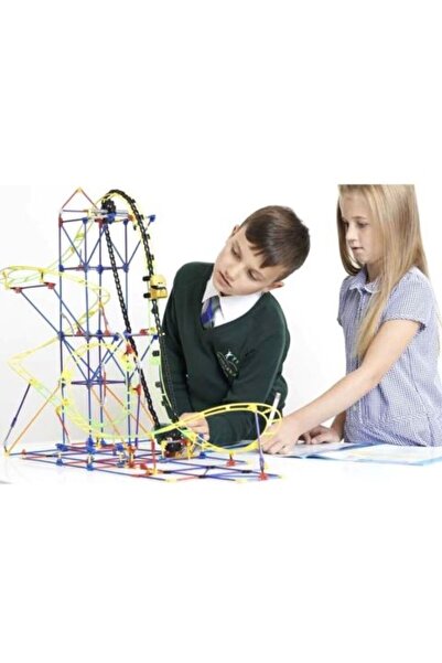 NEX KNex Education Kid STEM Explorations Roller Coaster Building Set (546 PCS)