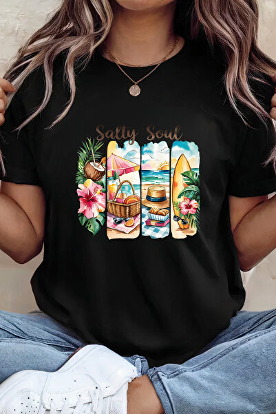 Sarah's Boutique Women's T-shirt – 100% cotton – Soul Beach