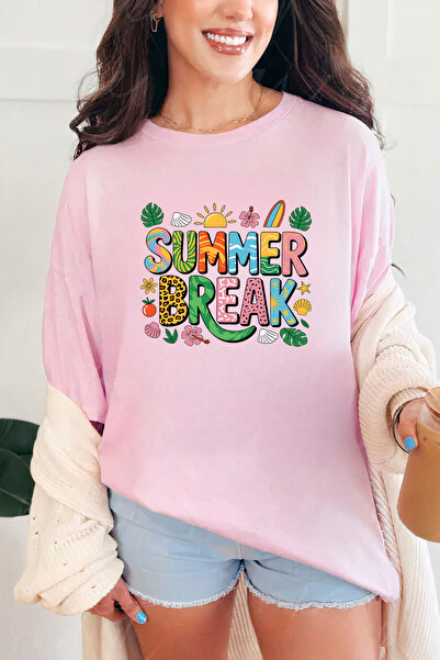 Sarah's Boutique Women's T-shirt – 100% cotton – Summer Break