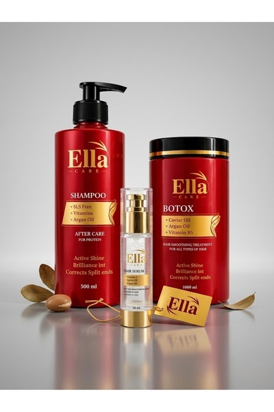 ella care أعيدي الحيوية والنعومة الفائقة لشعركِ مع مجموعة الترميم المتكاملة م...
