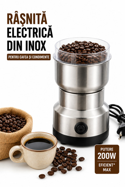 OEM HomeRoy – Stainless Steel Electric Coffee and Spice Grinder