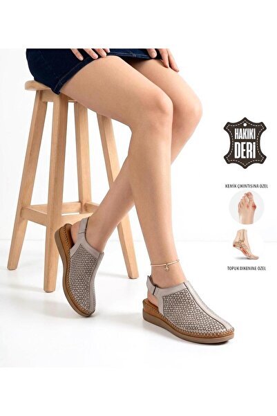MİRATERLİK ORTOPEDİK TERLİK VE AYAKKABI Sandale din piele pentru femei Mira, ...