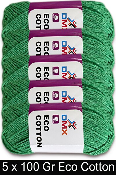 Diva İplik Bumbac Natural Dmx - Ață de bumbac - 5 x 100 grame (Pachet de 5) 2121