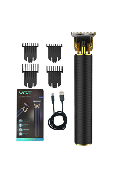 VGR Electric Shaver V-058, Battery Autonomy 120 Minutes, Washable Stainless S...