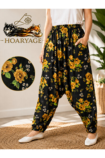 hoaryage Authentic Village Salwar 100% Cotton Viscose Floral Patterned Comfor...
