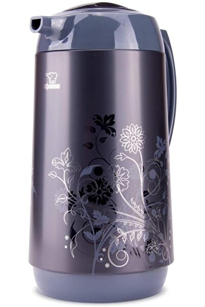 ZOJIRUSHI Practical Vacuum-Insulated Glass-Lined Carafe, 1 Liter Capacity, Bl...