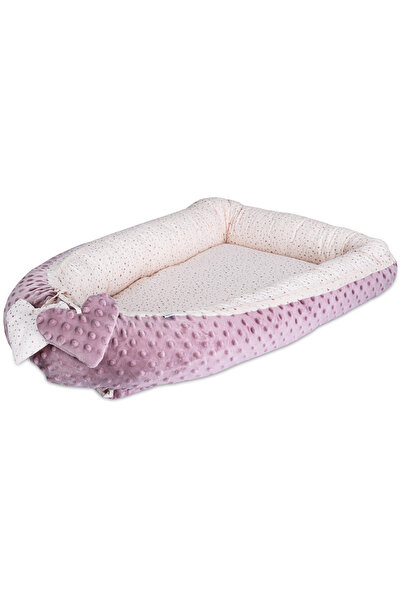 Bubaba Baby nest with 2 girls, pink hearts – with 2 girls and 2 hearts – 72 x...