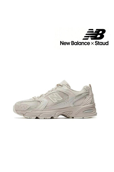New Balance x Staud 530 Athlesiure Sneakers Beige