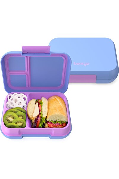 Bentgo Leak-proof Bento Style Lunch Box with Removable 3 to 4 Compartment Div...