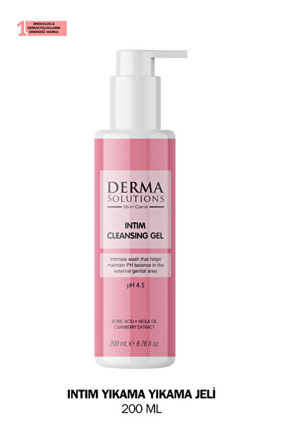 DermaSolutions İNTİM YIKAMA JELİ 200 ML Borik asit, Niaouli