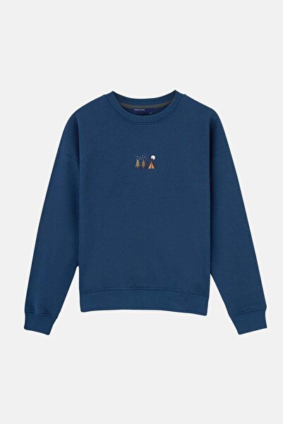 Reflect Studio Samanyolu Supersoft Sweatshirt - Indigo Blue