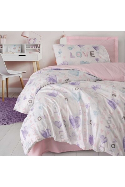Cotton Box Lovella Stretchy bed linen for 1 person, Cotton Box, ranforce Cott...