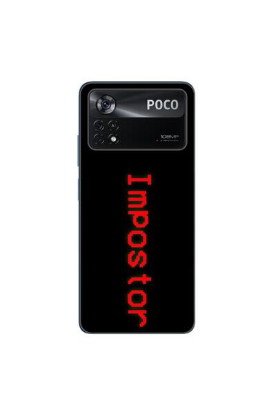 OEM Θήκη συμβατή με Xiaomi Poco X4 Pro Σιλικόνης TPU με σχέδιο Among Us Impostor
