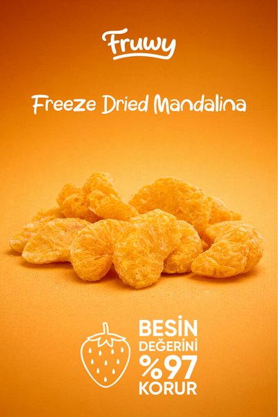 fruwy Freeze dried mandarin kova (freeze dried mandarin) 15g