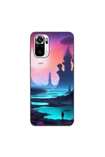 OEM Husa compatibila cu Xiaomi Poco M5s Silicon Gel Tpu Model Mystic Planet