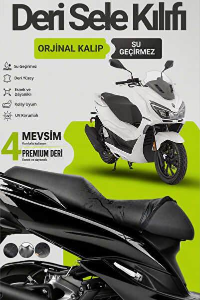 Motobros Κάλυμμα καθίσματος μοτοσικλέτας Mondial Strada LeatherFit Δερμάτινο ...