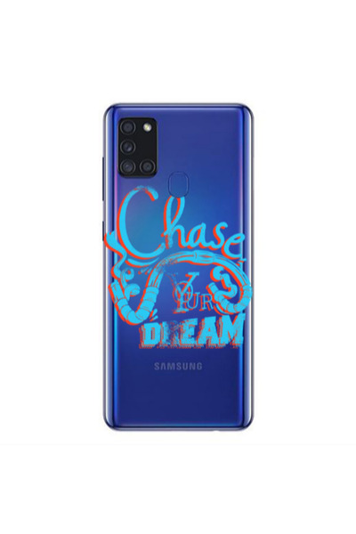 Other Samsung A21S Chase Your Dream Transparent Silicone TPU Θήκη