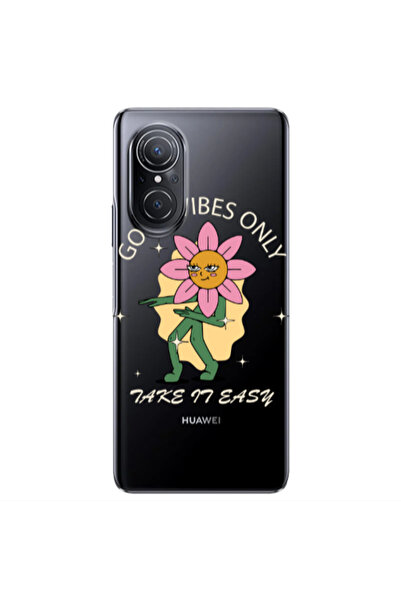 Other Huawei Nova 9 SE Good Vibes Only Transparent Silicone TPU Θήκη