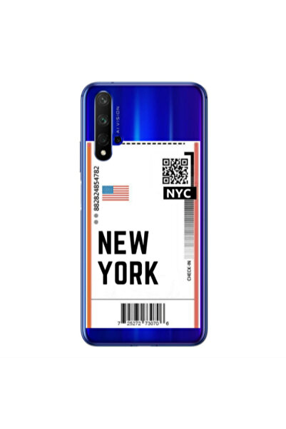 Other Huawei Nova 5 T New York NYC Transparent Silicone TPU Θήκη