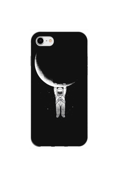 Other Apple iPhone 7 Swinging on the moon Transparent Silicone TPU Θήκη