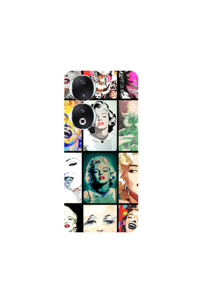 Other Honor 90 5G Marilyn Monroe Transparent Silicone TPU Θήκη