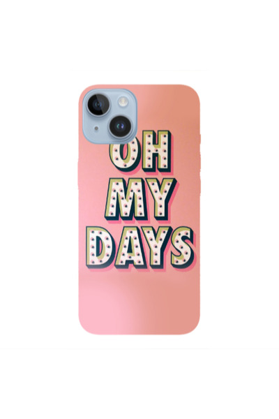 Other Apple iPhone 14 Oh my days Transparent Silicone TPU Θήκη