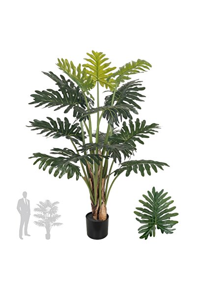Roberto Rossi Planta artificiala H140cm Philodendron xanadu, coroana D125cm