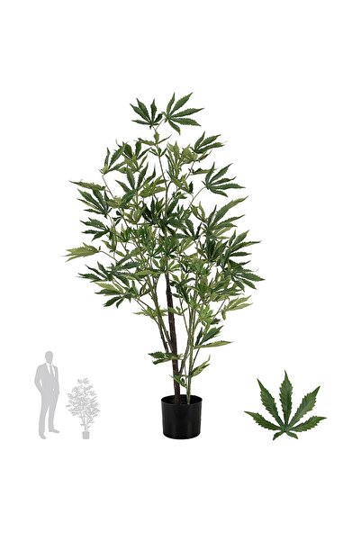 Roberto Rossi Cannabis artificial H120 cm cu 135 frunze
