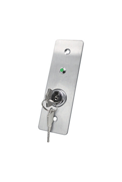 Etnicsaccessories Key exit button, flush mount, stainless steel, LED, NO-NC-C...