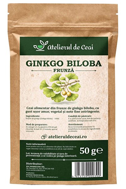 atelierul de ceai Ceai de frunze de ginkgo biloba